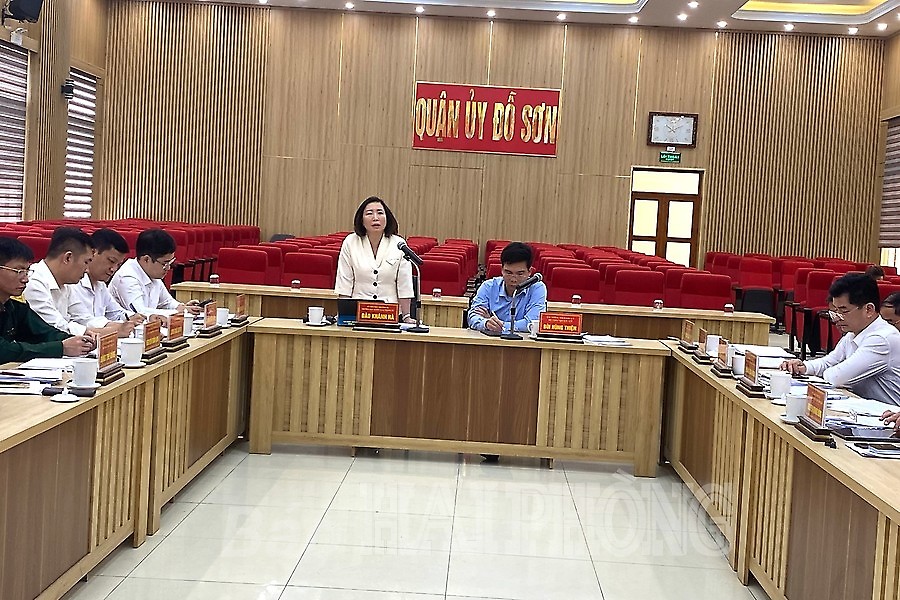 Quận Đồ Sơn: Khẩn trương hoàn thành công tác giải phóng mặt bằng, xử lý vi phạm quản lý đất đai